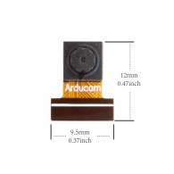 ArduCAM HM0360 VGA CMOS Monochrome Camera - Himax HM0360 camera for RP2040