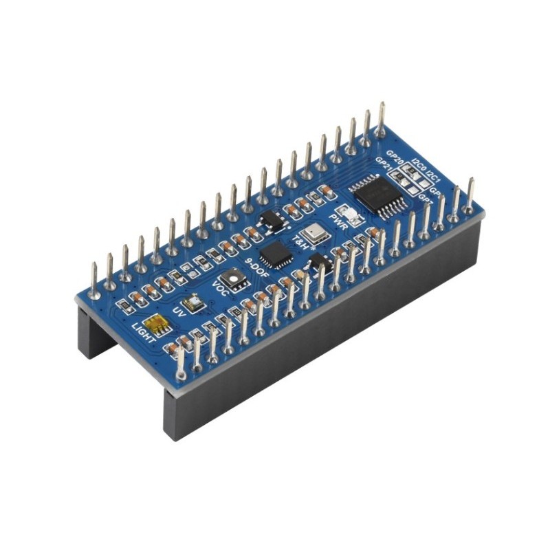 Pico-Environment-Sensor - module with environmental sensors for Raspberry Pi Pico