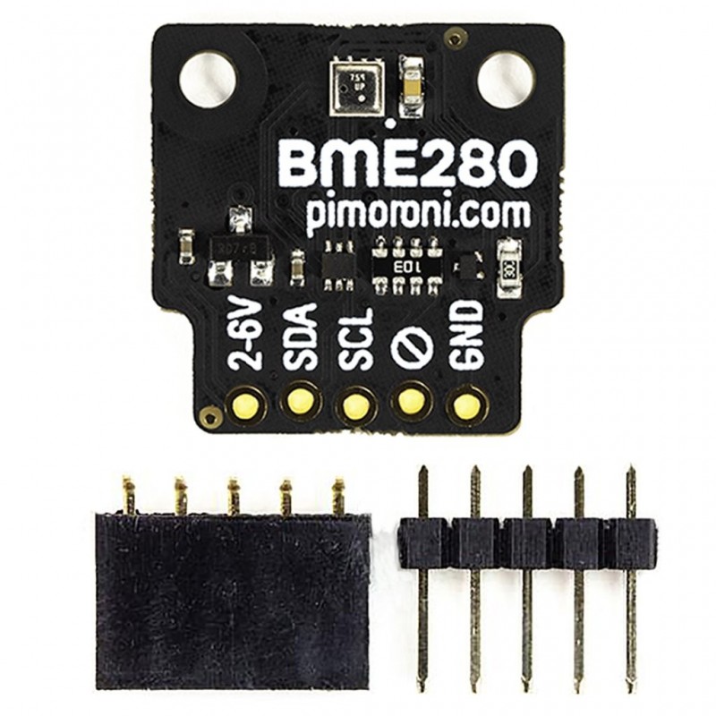 BME280 Breakout - module with pressure, temperature and humidity sensor ...