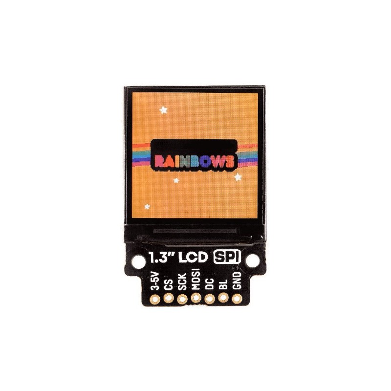 1.3" SPI Colour LCD Breakout - moduł z wyświetlaczem LCD IPS 1,3" 240x240
