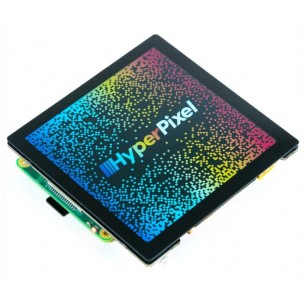 HyperPixel 4.0 Square Touch - moduł z wyświetlaczem LCD IPS 4" i panelem dotykowym dla Raspberry Pi