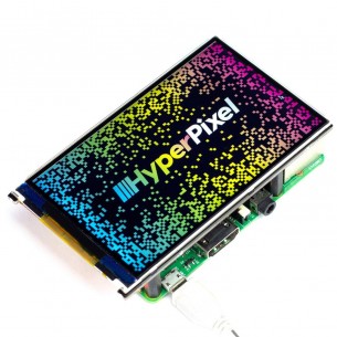 HyperPixel 4.0 Non-Touch - moduł z wyświetlaczem LCD IPS 4" dla Raspberry Pi