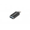 Adapter USB-C –USB-A czarny