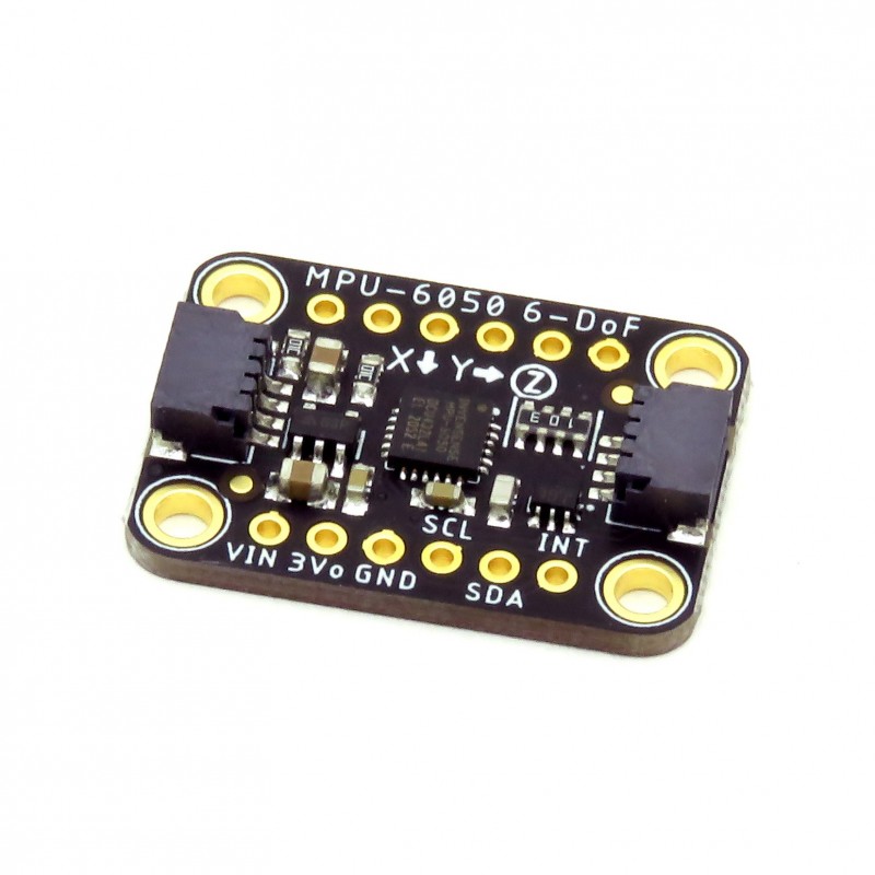 Stemma Qt Mpu 6050 6 Dof Accel And Gyro Sensor 6 Dof Module With Accelerometer And Gyroscope 6374