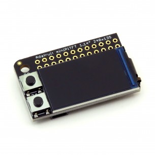 Mini PiTFT - wyświetlacz LCD TFT 1,14" 135x240 dla Raspberry Pi