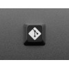Etched Glow-Through Keycap GIT Logo - nasadka na przełącznik do klawiatury mechanicznej