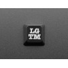 Etched Glow-Through Keycap LGTM Acronym - nasadka na przełącznik do klawiatury mechanicznej
