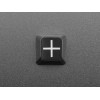 Etched Glow-Through Keycap Zener ESP Plus Design - mechanical keyboard switch cap
