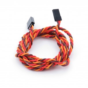 Extension cable for servos 100cm twisted 22AWG