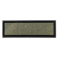 LED matrix display with rechargeable battery and Bluetooth, white