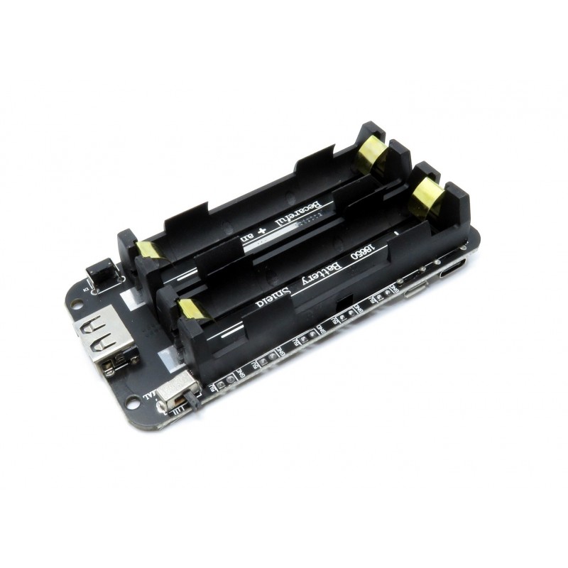 Moduł powerbanka z koszykiem na akumulator 2x18650 Moduł powerbanka z koszykiem na akumulator 2x18650