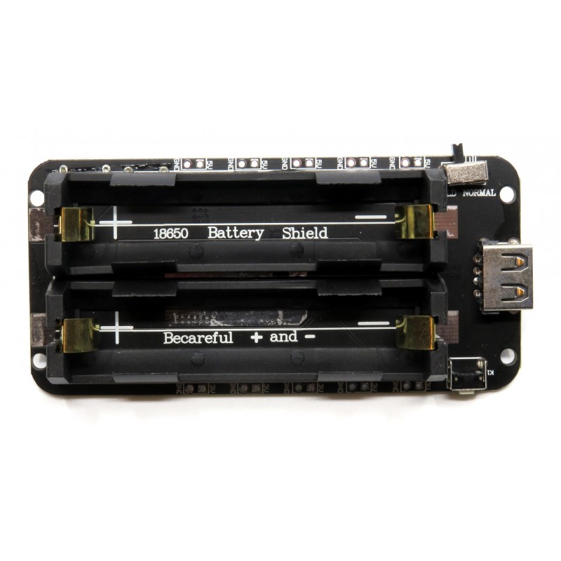 Модуль Powerbank з кошиком для батарейок 2x18650