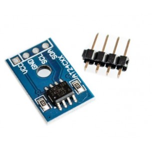 Module with EEPROM I2C 2Kbit (256B) AT24C02 SMD