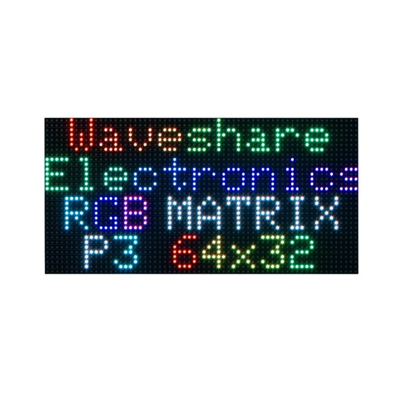 RGB-Matrix-P3-64x32 - RGB 64x32 LED matrix display