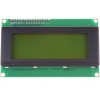 20x4 alphanumeric LCD display with I2C converter (green)