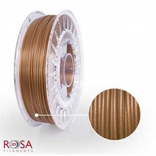 Filament ROSA3D PLA Starter 1,75mm brązowy brokatowy