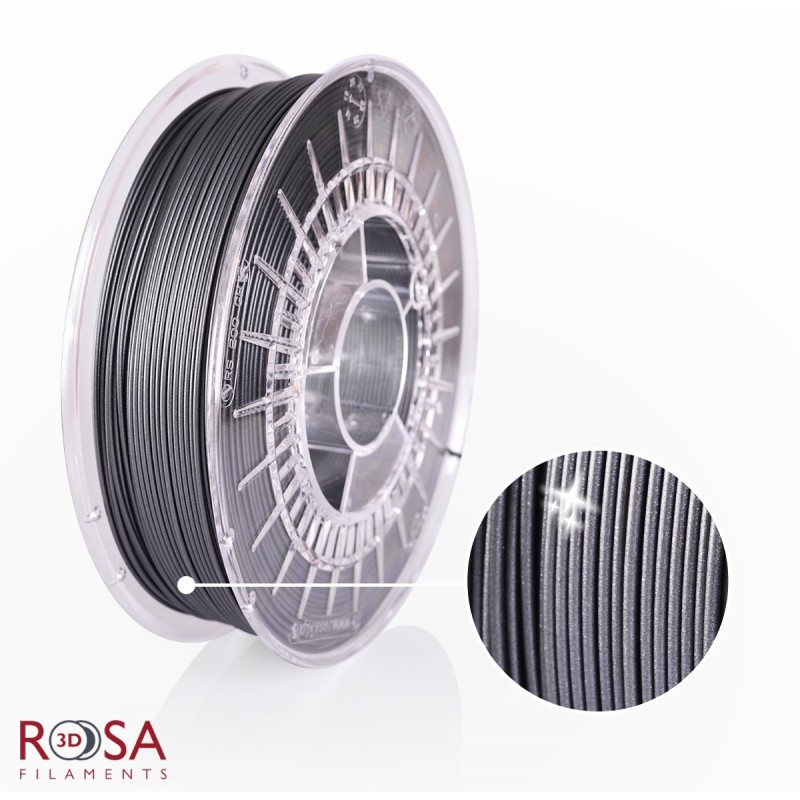 Filament ROSA3D PLA Starter 1.75mm Glitter Graphite