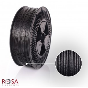Filament ROSA3D PET-G + CF 1,75mm czarny 3kg