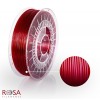Filament ROSA3D PET-G Standard 1,75mm bordowy transparentny