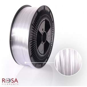 Filament ROSA3D PET-G Standard 1.75mm Transparent 3kg