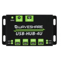 USB-HUB-4U-EU - 4-portowy HUB USB 2.0 (klasa przemysłowa)