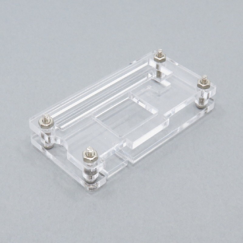 Acrylic case for Raspberry Pi Zero, transparent
