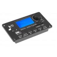 MP3 player panel with Bluetooth 5.0, USB, microSD, FM + remote control