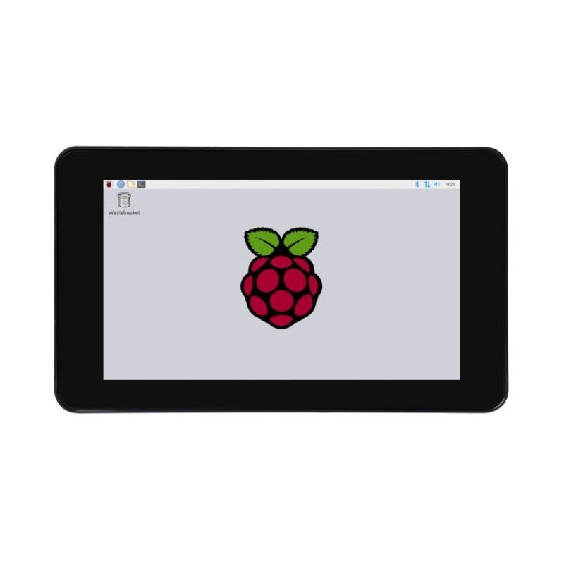 7inch DSI LCD (C) (with case A) - IPS 7" LCD display with touch screen for Raspberry Pi + case
