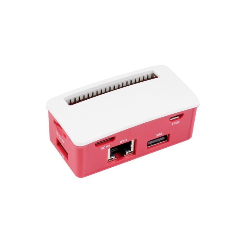 ETH-USB-HUB-BOX - HUB - 3-portowy HUB USB 2.0 ze złączem RJ45 dla Raspberry Pi Zero + obudowa