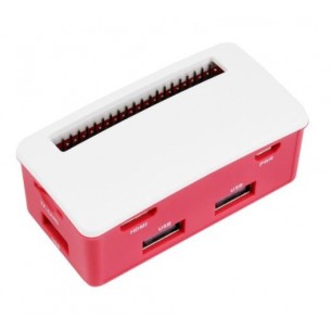 USB-HUB-BOX - 4-portowy HUB USB 2.0 dla Raspberry Pi Zero + obudowa
