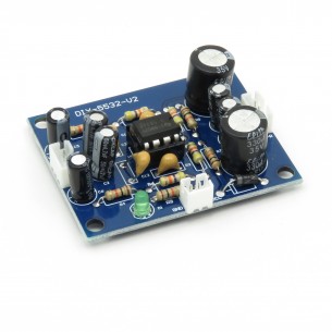 Audio preamplifier module with NE5532 chip