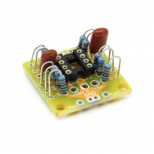 Audio preamplifier module with DIP8 socket