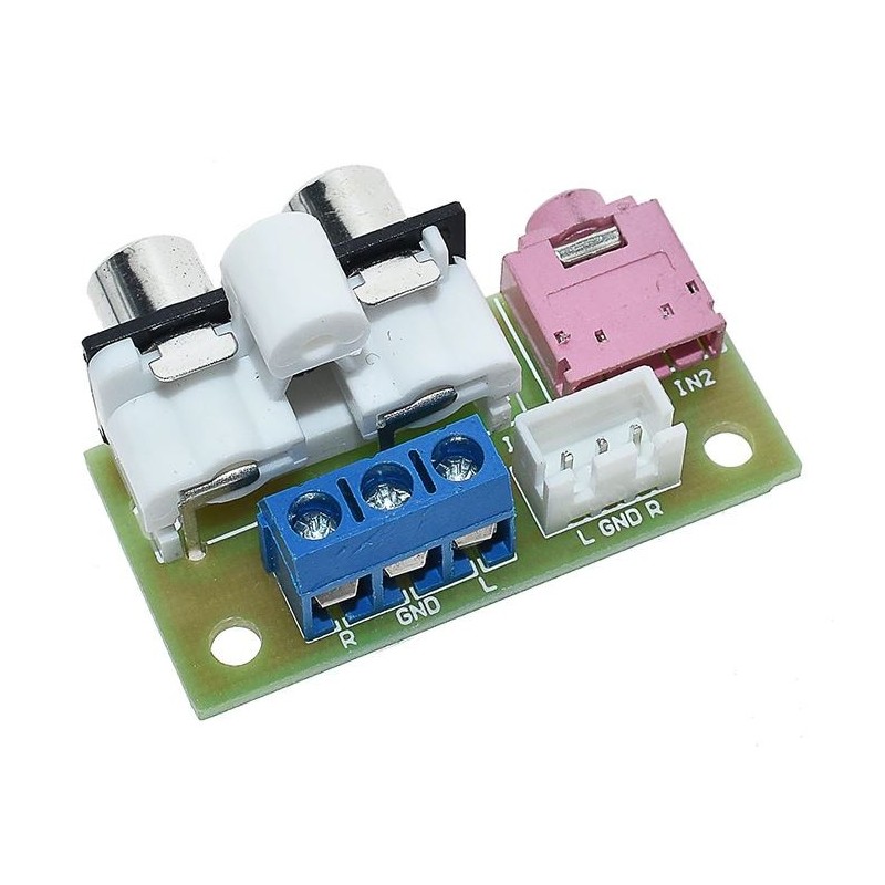 Audio signal adapter (assembly kit)