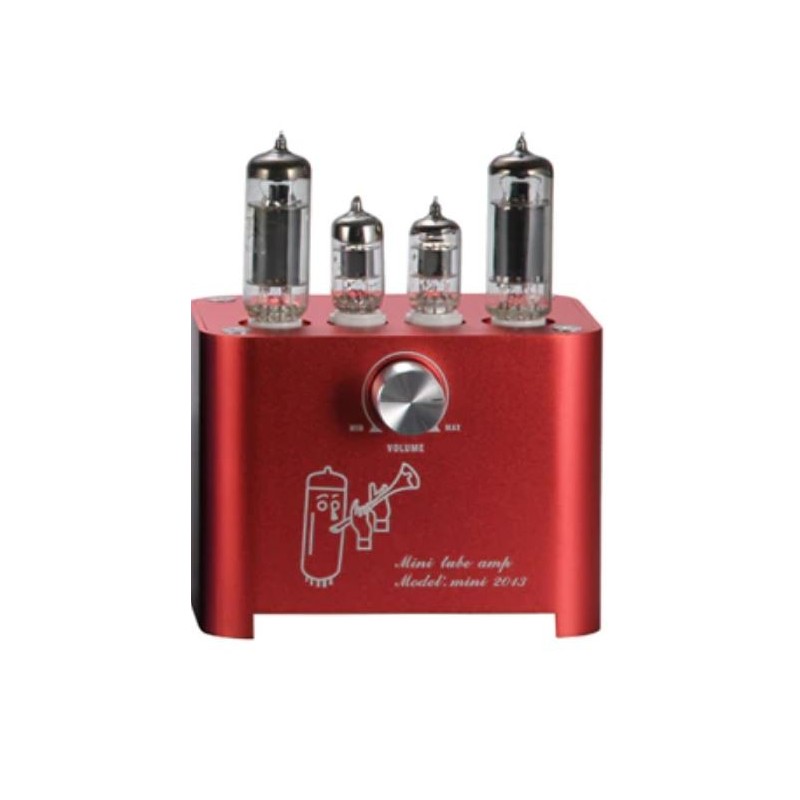 Tube HiFi stereo 3W + 3W (red)