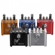 Wzmacniacz lampowy HiFi stereo 3W+3W (czerwony)