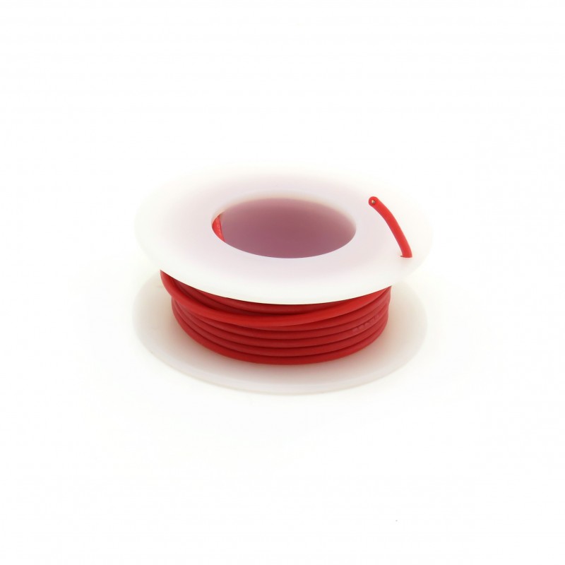 Single-core silicone cable 22AWG 4m red