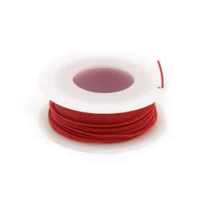 Single-core silicone cable 30AWG 4m red