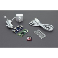 Raspberry Pi Zero 2 W kit with official accessories and Waveshare USB HUB