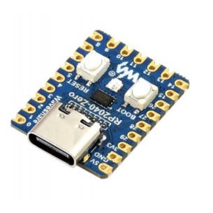 RP2040-Zero - board with RP2040 microcontroller (without connectors)