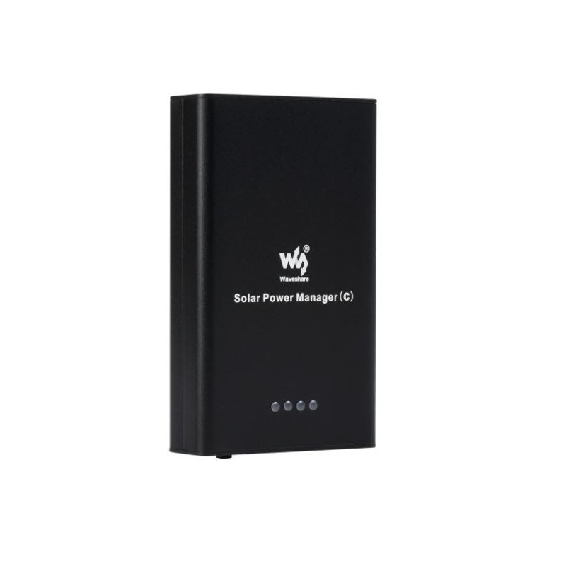Waveshare Zonne-energiebeheerder (C), Ondersteunt 3x 18650 Batterijen