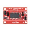 Qwiic Alphanumeric Display - moduł z 4-elementowym wyświetlaczem 14-segmentowym (czerwony)