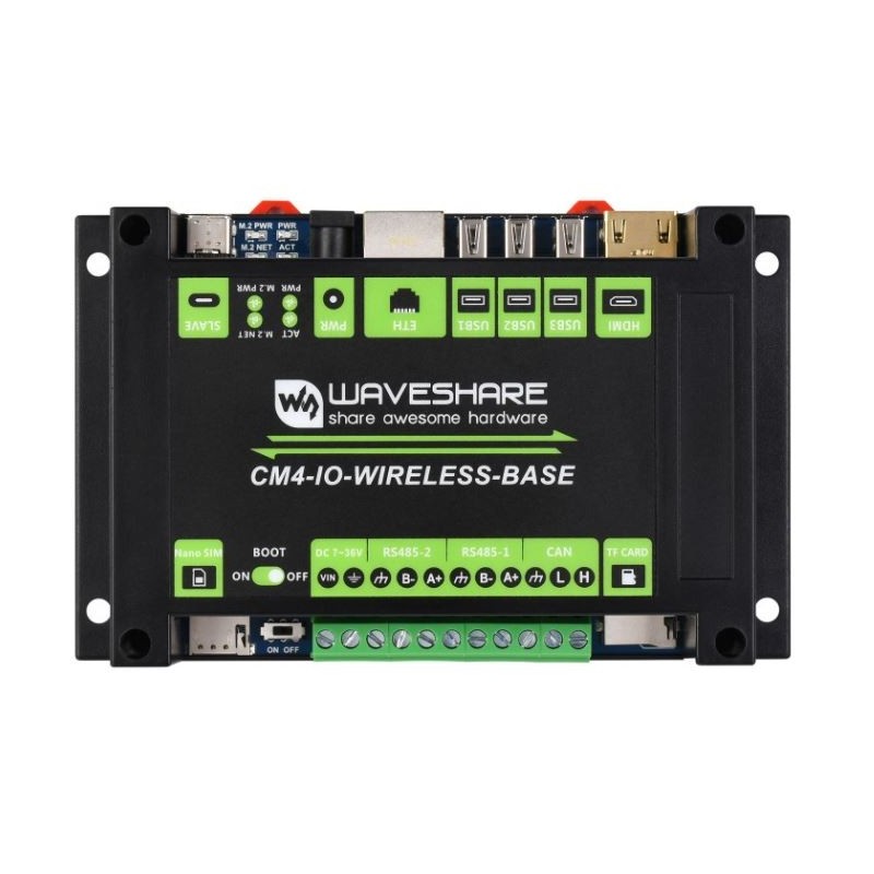 Płytka bazowa CM4-IO-WIRELESS-BASE do modułów Raspberry Pi CM4