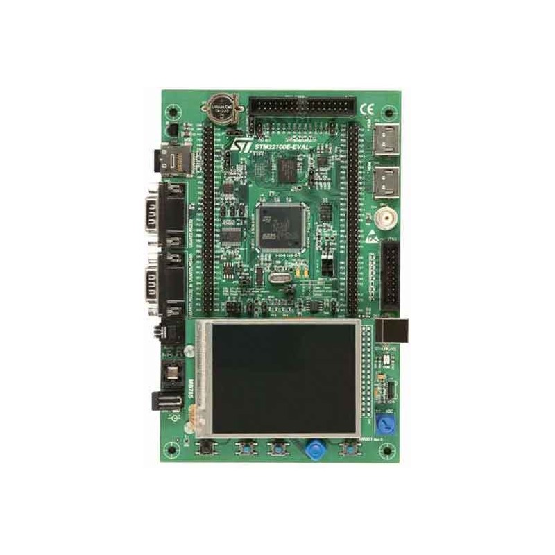 STM32100E-EVAL - zestaw uruchomieniowy z mikrokontrolerem STM32F100 z 3,2" wyświetlaczem TFT z panelem dotykowym