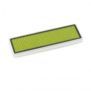 LED matrix display with rechargeable battery and Bluetooth, orange