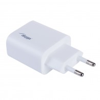 Akyga AK-CH-12 - USB PD QC3.0 charger with USB output type A + USB type C, 5-12V/3A 18W
