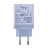 Akyga AK-CH-13 - USB PD QC3.0 charger with USB output type A + USB type C, 5-12V/3A 36W