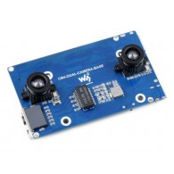 CM4-DUAL-CAMERA-BASE-Acce-A - base board with cameras for Raspberry Pi CM4