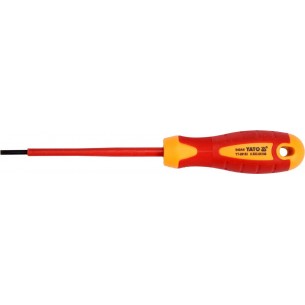 VDE insulated screwdriver slotted 3x100mm