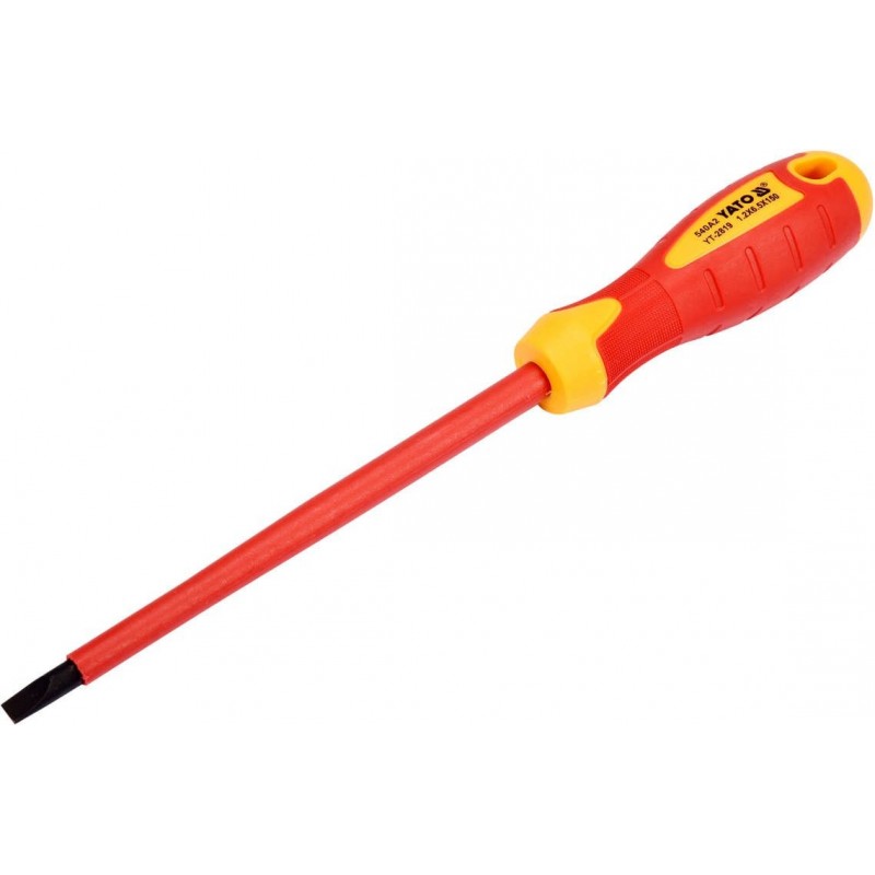 1000V insulated flat screwdriver 6.5x150mm