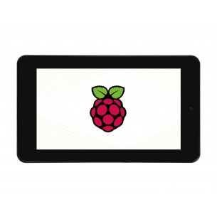 7inch DSI LCD - 7" TFT LCD display with touch screen and camera for Raspberry Pi + case